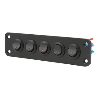Interruptor De 5 Botones De Encendido Y Apagado Para Panel D Interruptor De 5 Botones De Encendido Y Apagado Para Panel D