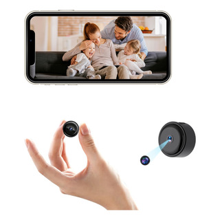 Mini Cámara Espía Wifi 1080p Hd Full Cámaras De Seguridad Mini Cámara Espía Wifi 1080p Hd Full Cámaras De Seguridad