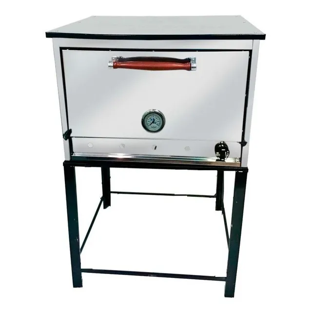 Horno Pizzero 12 Moldes Acero Inox Premium Cc
