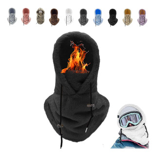 Máscara De Esquí Sherpa Con Capucha, Pasamontañas De Máscara De Esquí Sherpa Con Capucha, Pasamontañas De