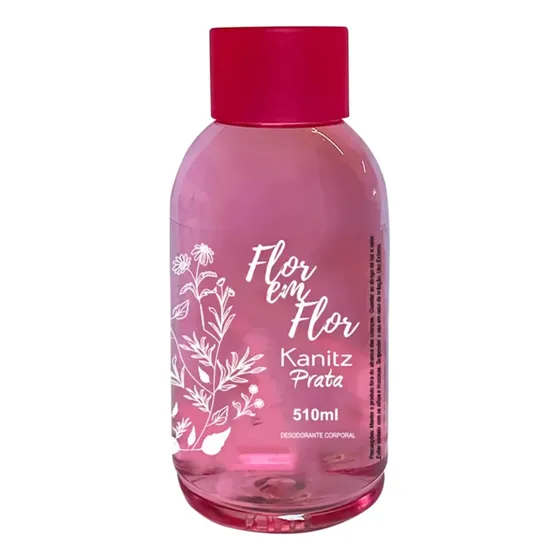 Deo Colônia Kanitz Prata Flor Em Flor 510ml