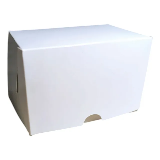 50 Cajas De Cartón Ecológicas 15x10x10 Cm