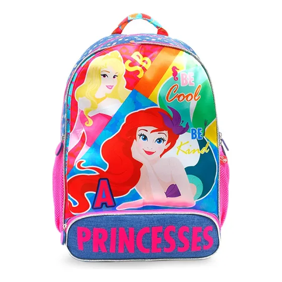 Morral Princesas Original Disney Cambia Portada Doble Cierre