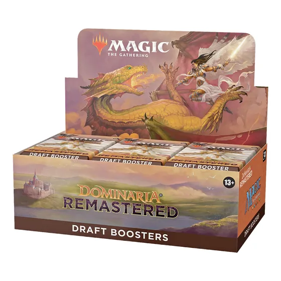 Magic The Gathering Dominaria Remastered Draft Booster Box E