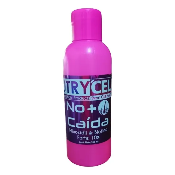 Nutrycells No + Caída Con Minoxidil Biotina Forte 10% 100ml