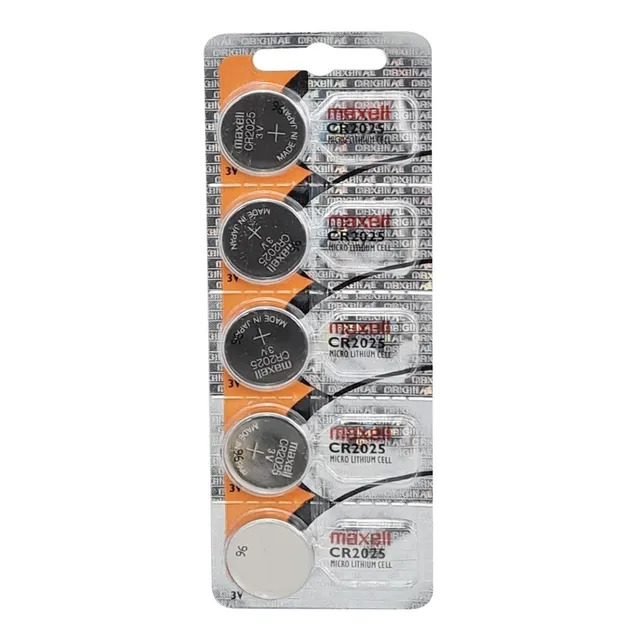 Bateria De Litio Maxell 3v 2025 5 Unidades Cr2025