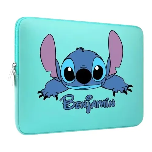 Sobre Estuche Verde Agua Para Notebook De Lilo Y Stich