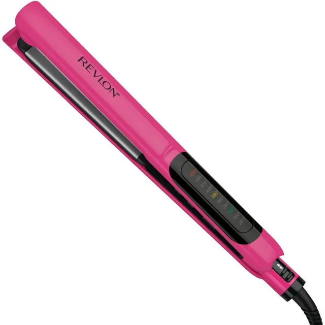 Plancha De Cabello Revlon Perfect Straight 1 Rosa Rosa