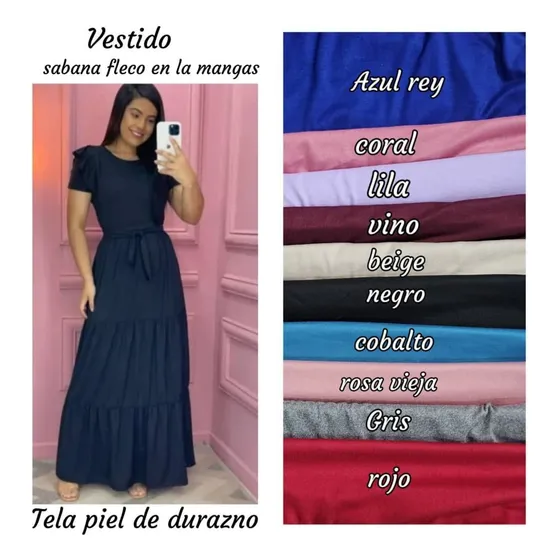 Vestidos Largos Casuales De Dama