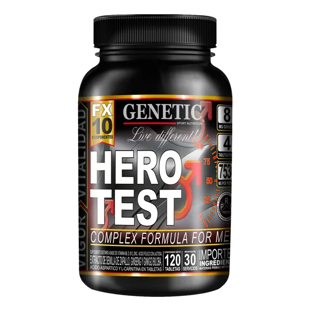 Aumento Muscular Pro Hormonal Eleva Testo Hero Test Genetic