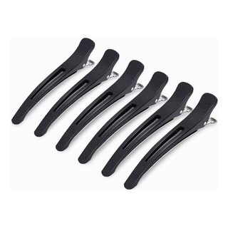 Pinza Para Cabello Tipo Pico De Garza, Negro 6 Pcs Pinza Para Cabello Tipo Pico De Garza, Negro 6 Pcs