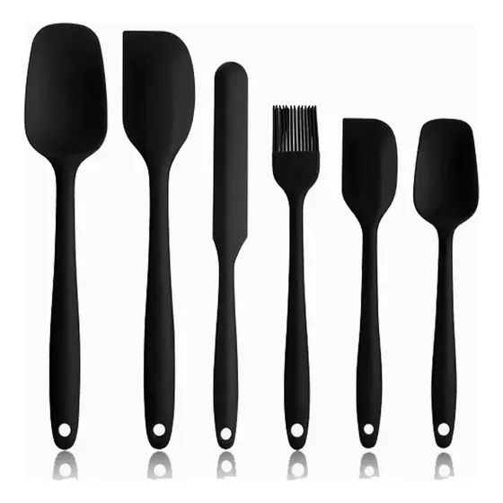 Utensilios Silicona Cocina Palas Espatulas Reposteria 6 Set