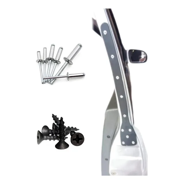 Par De Refuerzos Puertas Chevy C1 C2 C3,monza,swing,pick Up 