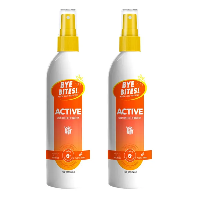 Duopack Repelente De Insectos Mosquitos Active 6 Hrs Protec