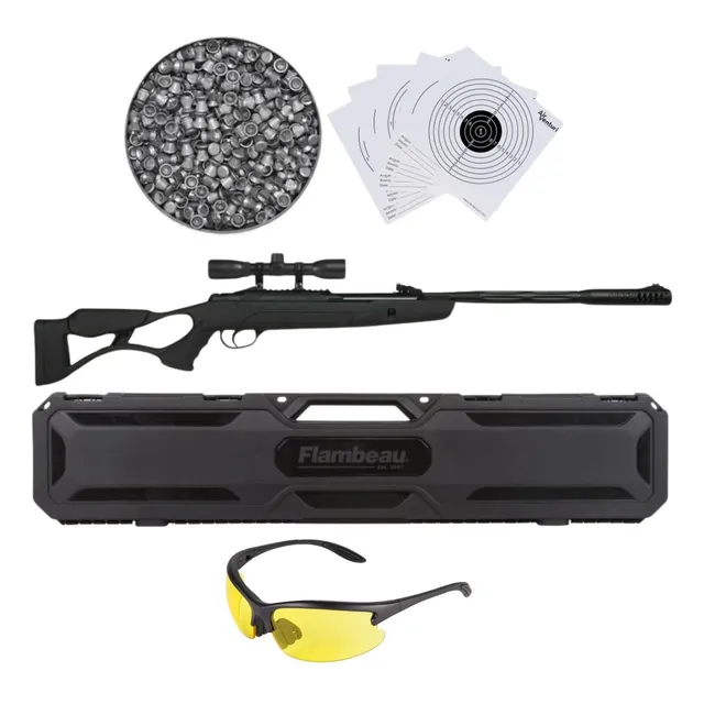 Rifle Hatsan Airtact Ed 4.5mm Kit Completo Xchwsc