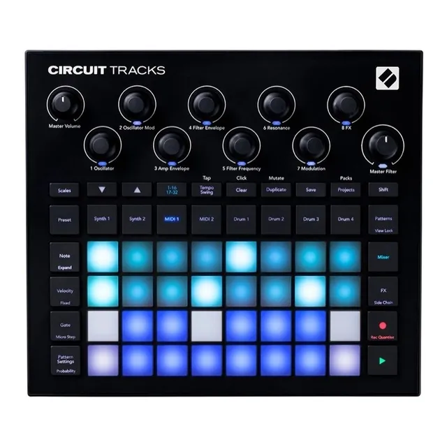 Módulo Sintetizador Novation Circuit Tracks