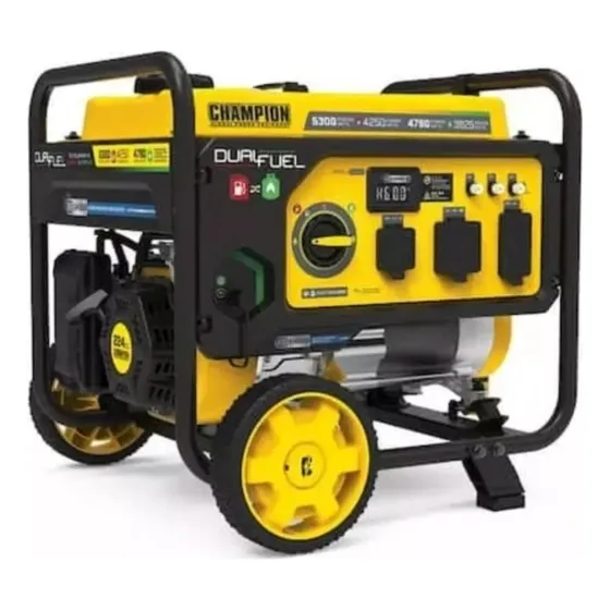 Generador Portátil Champion Dual Fuel 5300/4250 Watts