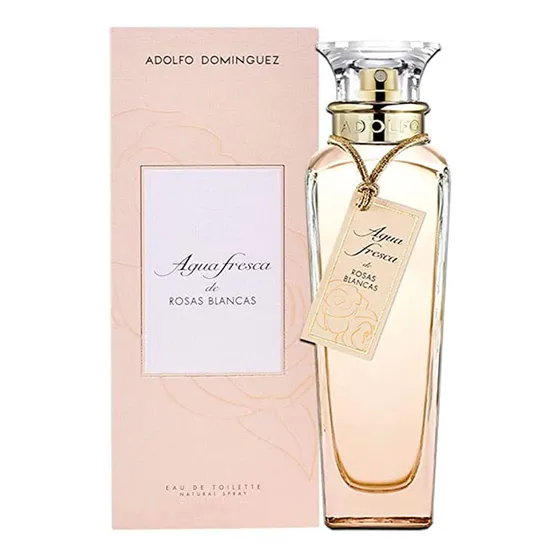 Perfume Adolfo Dominguez Agua De Rosas Blancas Edt 120ml