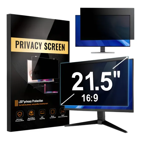 Filtro Pelicula Privacidade Monitor Notebook 21,5 Polegadas