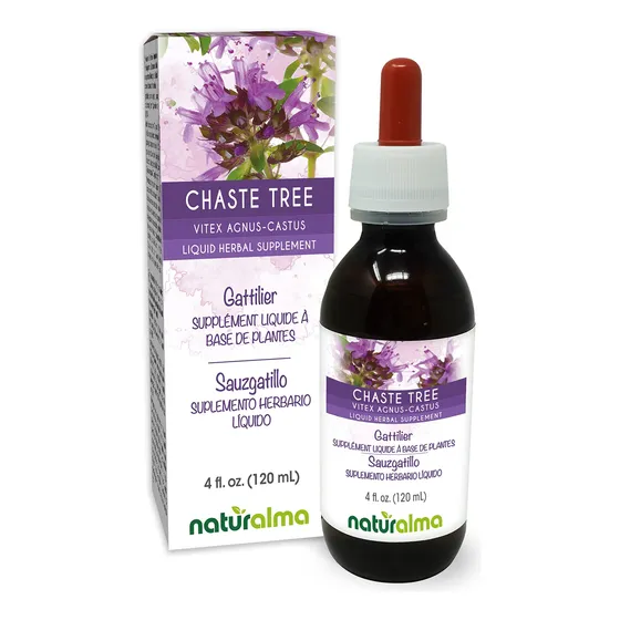 Suplemento Herbal Naturalma Tintura De Fruta De Árbol Casto 