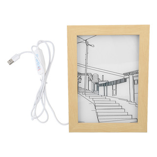 Cuadro Con Luz Led, 3 Modos, Pintura Moderna Y Elegante Con Cuadro Con Luz Led, 3 Modos, Pintura Moderna Y Elegante Con
