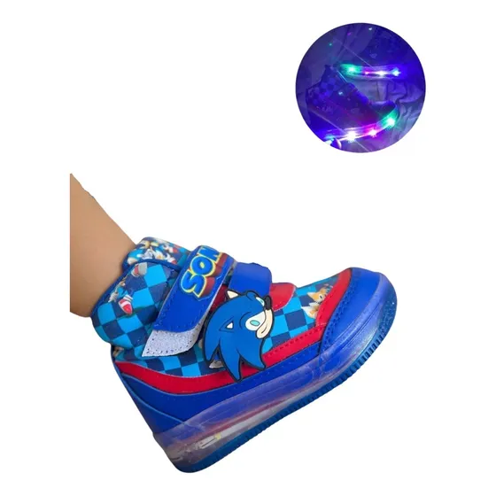 Tenis Bota Niño Niña Calzado Luces Kids