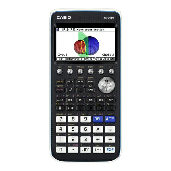 Calculadora Casio Cg50