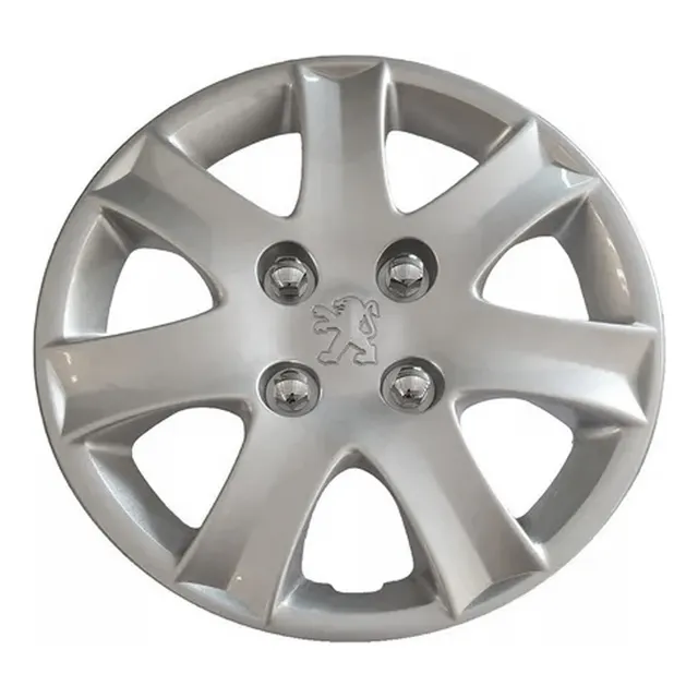 Calota Prata Aro 14  207 Hoggar Peugeot 5416q4