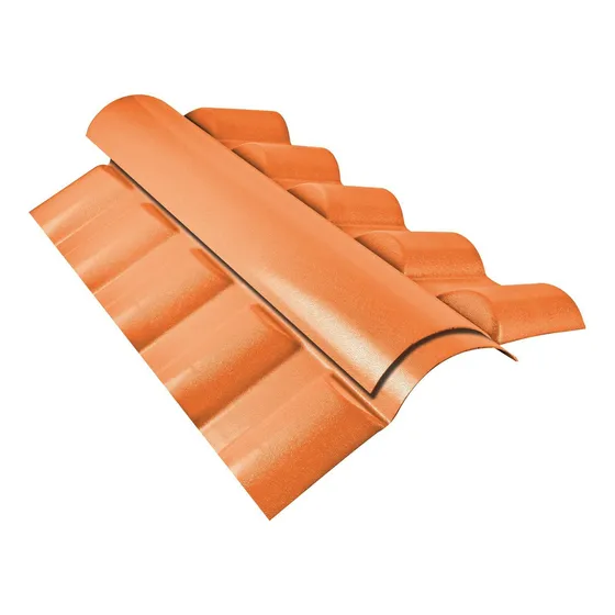 Cumeeira Central Articulada 88x56cm 2 Peças Permatti