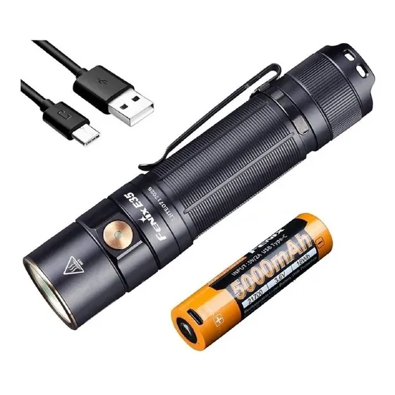Linterna De Mano Fenix E35 V3.0 3000 Lumens 240 Mts Led