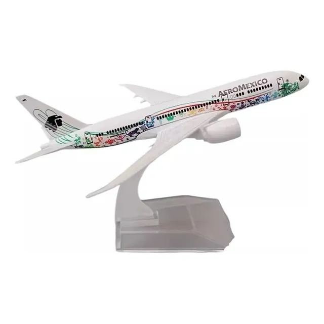 Avión Escala Aeroméxico B787 Quetzalcoatl 1/400 Acero +base!