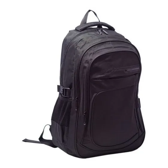 Mochila Unicross Negra Urbana Porta Notebook Usb 62.3601.1 Color Negro
