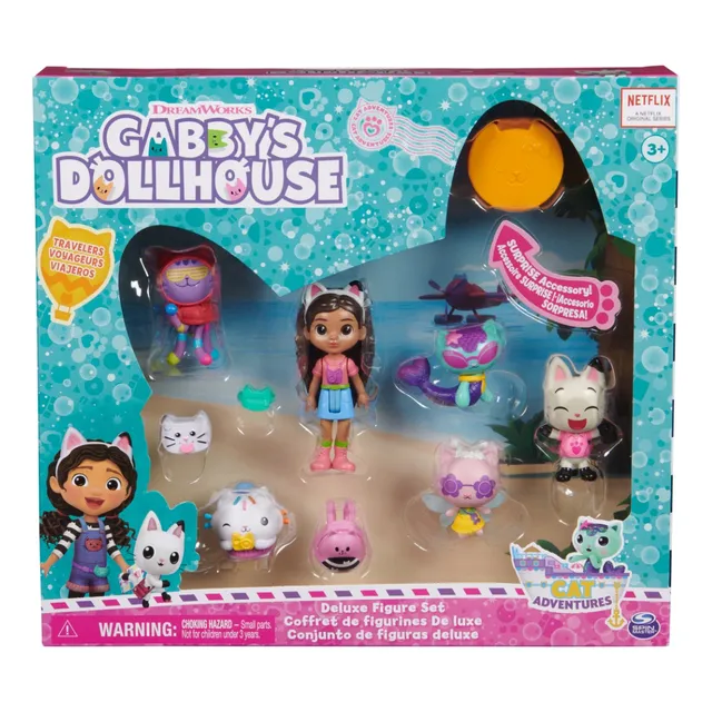 Gabby´s Dollhouse Set De Figuras Viajeros