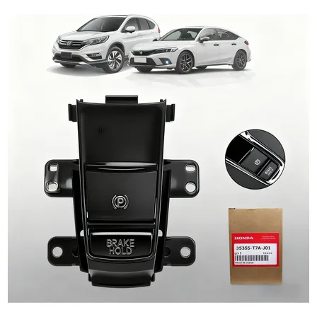 Botão Freio De Mão Elétrico Honda Hrv 2015 2016 2017 2018-19 Preto