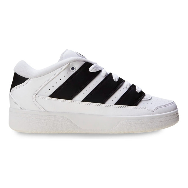 TĂȘnis Casual Masculino Turnaround adidas Branco E Preto Liso 39 Br TĂȘnis Casual Masculino Turnaround adidas Branco E Preto Liso 39 Br