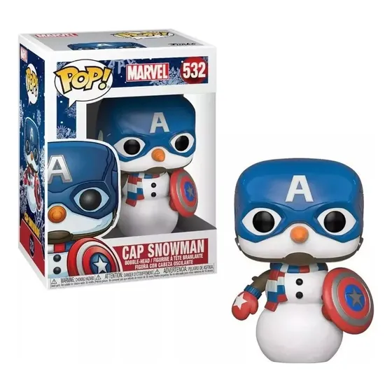 Funko Pop Marvel Cap Snowman #532