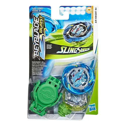 Beyblade Cyclone Roktavor Burst Quad Drive + Lançador Hasbro Cor