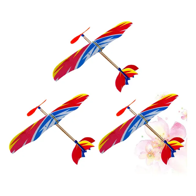 1 Juego De 3 Juguetes Educativos De Aviones Con Diseño De Pá