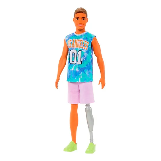 Barbie Muñeco - Ken Fashionista Con Prótesis De Pierna