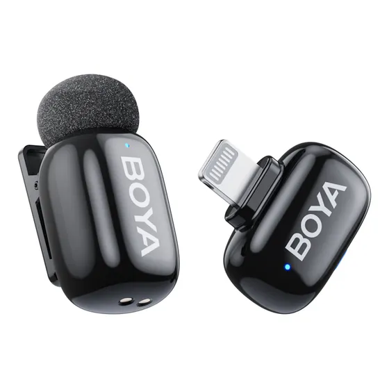 Micrófono Inalámbrico Lavalier Boya Mini Para iPhone iPad