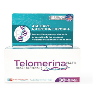 Framingham Pharma Telomerina Nad+ D-ribosa 30 Cápsulas Framingham Pharma Telomerina Nad+ D-ribosa 30 Cápsulas