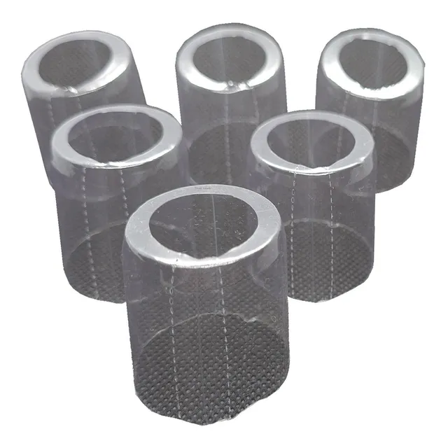 100 Lacres Incolor Termoencolhível Garrafa 34mm X 39mm