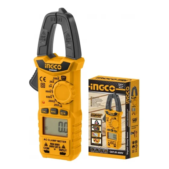 Pinza Amperimetrica Ingco Dcm2001