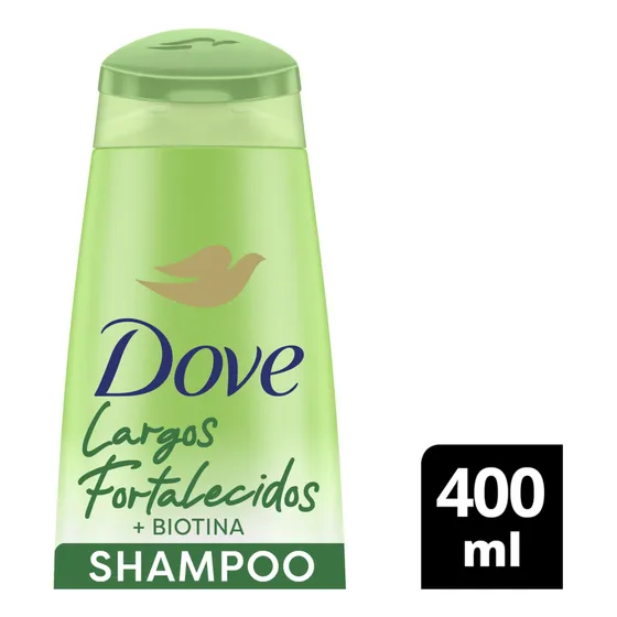 Shampoo Dove Largos Fortalecidos Con Biotinas X 400ml