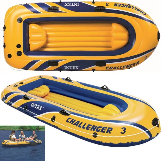 Botes Balsa Challenger 3 Para 3 Personas Inflables Intex K6