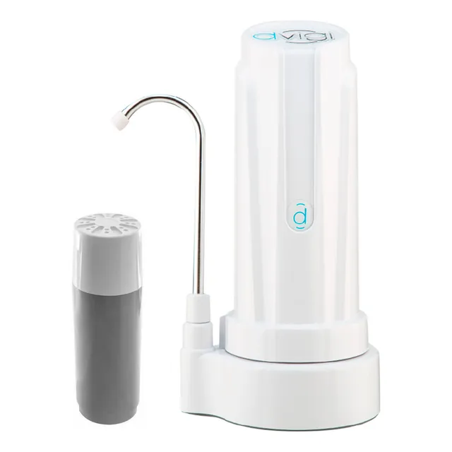 PURIFICADOR DE AGUA DVIGI AQUA + REPUESTO COLOR BLANCO