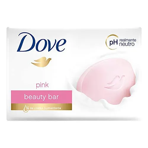 9 Pzas Jabón De Tocador Pink Neutro Dove 90 Gramos