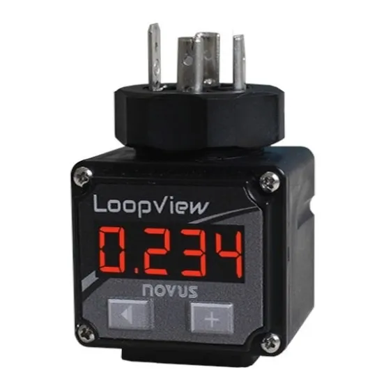 Indicador Novus De Transmissao De Corrente Loopview-i 881700