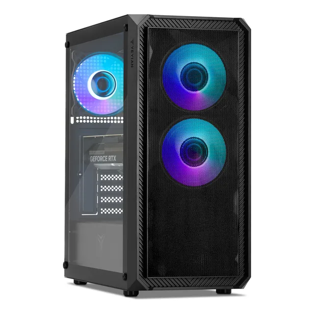 Pc Gamer Yeyian , Nvidia Geforce Rtx 3070 Ti 8gb, Intel Core I7 11700f 4.9ghz, 32gb Ddr4 3200mhz, 2tb Hhd + 480gb Ssd, 650w 80 Plus Bronze , Enfriamiento Liquido Aio-240, Z590, Wifi, Bluetooth, Ypi-ta