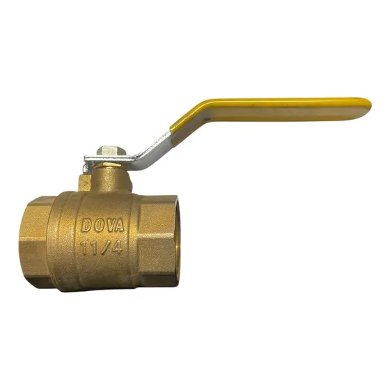 Válvula Llave Esfera Roscable 1-1/4 Pulgadas
